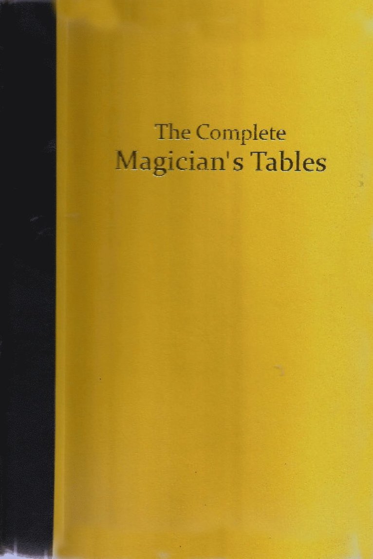 Complete Magicians Tables