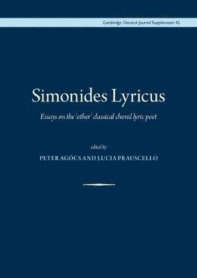 bokomslag Simonides Lyricus