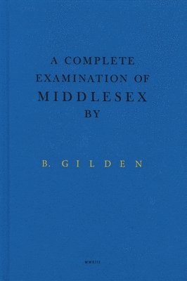 bokomslag A Complete Examination Of Middlesex