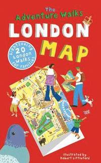 bokomslag The Adventure Walks London Map