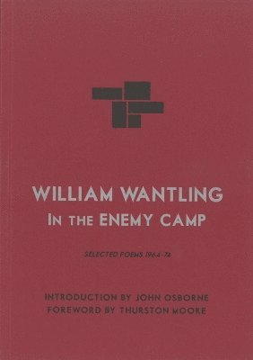 bokomslag William Wantling: In The Enemy Camp