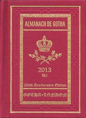 bokomslag Almanach de Gotha 2013