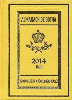 bokomslag Almanach de Gotha 2014