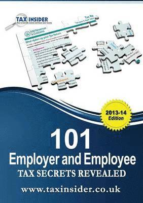 Sarah Bradford - 101 Employer And Employee Tax Secrets Revealed, Häftad