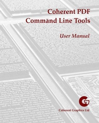 Coherent PDF Command Line Tools 1