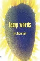 Alison Hart - temp words, Häftad