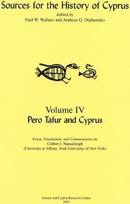 bokomslag Pero Tafur and Cyprus