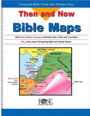 bokomslag Then and Now Bible Maps