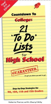 bokomslag Countdown to College: 21 'To Do' Lists for High School
