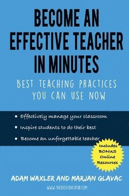 Become an Effective Teacher in Minutes 1