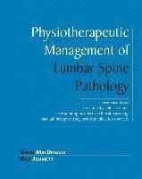 David MacDonald, Rick Jemmett - Physiotherapeutic Management of Lumbar Spine Pathology, Häftad