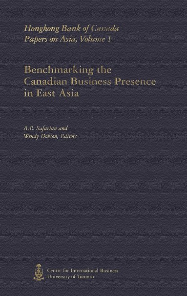 bokomslag Benchmarking the Canadian Business Presence in East Asia