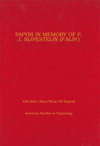 bokomslag Papyri in Memory of P. J. Sijpesteijn