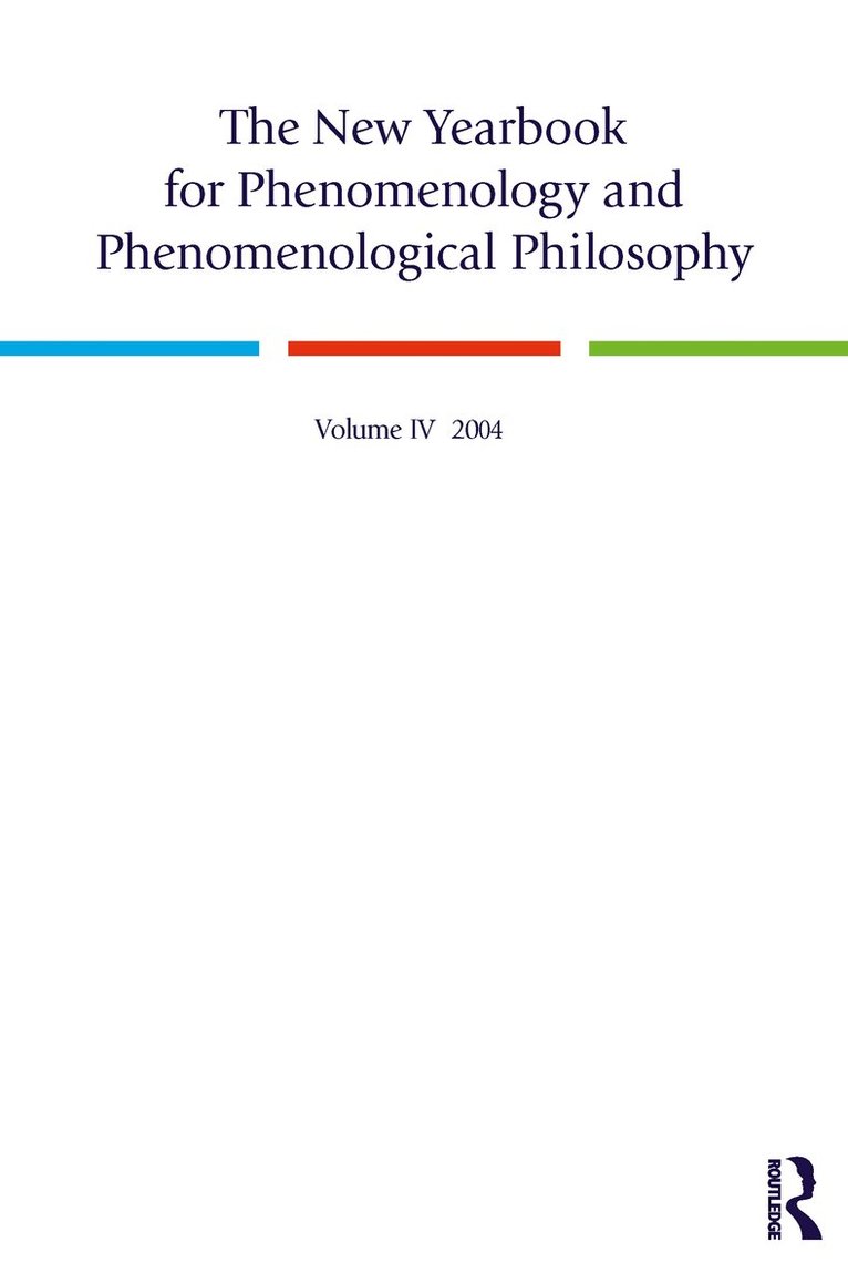 The New Yearbook for Phenomenology and Phenomenological Philosophy 1