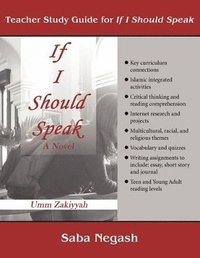 bokomslag Teacher Study Guide for If I Should Speak