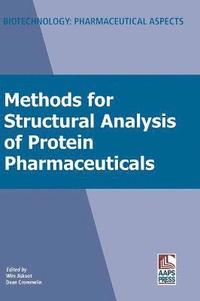 bokomslag Methods for Structural Analysis of Protein Pharmaceuticals