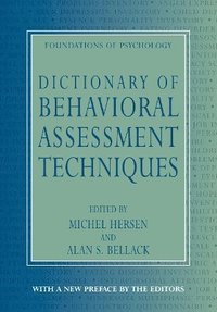 bokomslag Dictionary of Behavioral Assessment Techniques