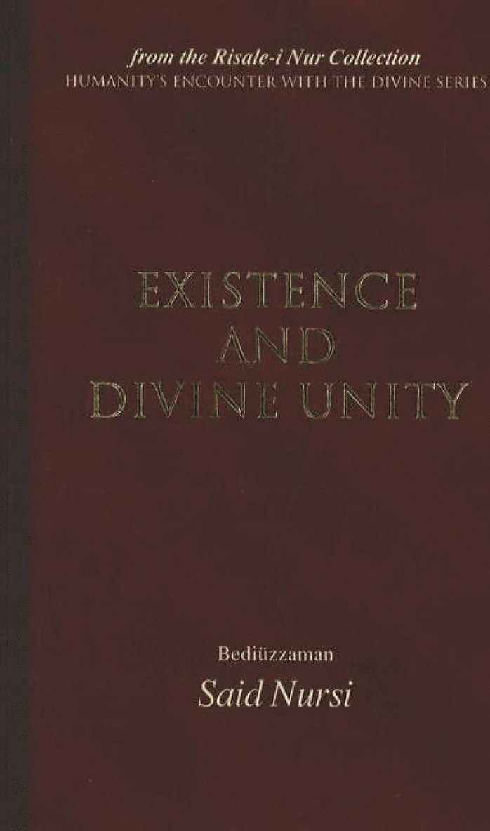 Existence and Divine Unity 1