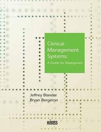 bokomslag Clinical Management Systems