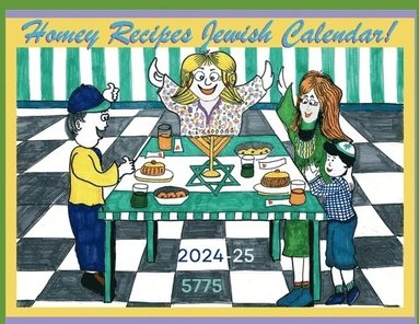 bokomslag Homey Recipes Jewish Calendar 2024 -25