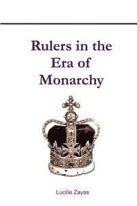 Old Testatment Studies: Rulers in the Era of Monarchy 1