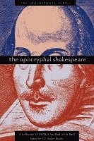 bokomslag The Apocryphal Shakespeare