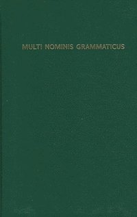 bokomslag Multi Nominis Grammaticus