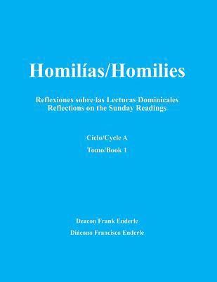 bokomslag Homilias/Homilies Domingos/Sundays Ciclo/Cycle A Tomo/Book 1