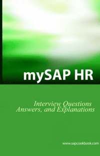 bokomslag MySAP HR Interview Questions, Answers and Explanations