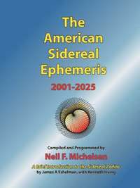bokomslag The American Sidereal Ephemeris 2001-2025