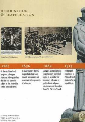 bokomslag Illustrated Time Line of Junipero Serra's Life