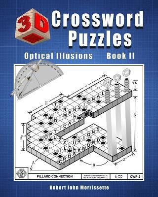 3D Crossword Puzzles: Optical Illusions Book II 1