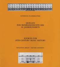 bokomslag Sources for 20th-Century Music History