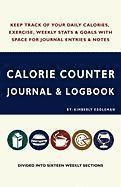 bokomslag Calorie Counter Journal & Logbook