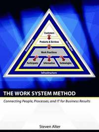 bokomslag The Work System Method: Connecting People, Processes, and It for Business Results