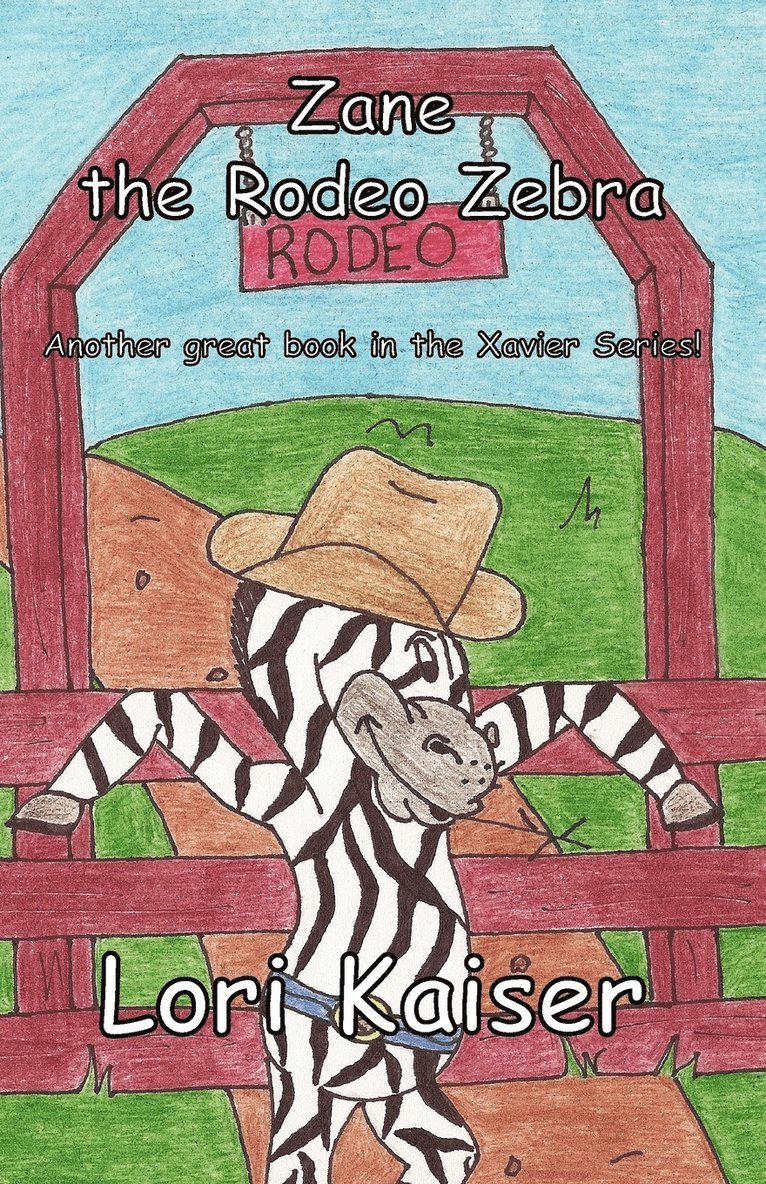 Zane the Rodeo Zebra 1