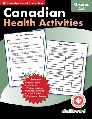 Demetra Turnbull - Canadian Health Activities Grades 4-6, Häftad