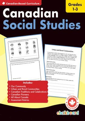Demetra Turnbull - Canadian Social Studies Grades 1-3, Häftad