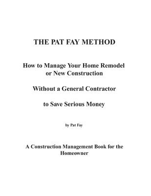 The Pat Fay Method. 1