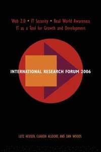 bokomslag International Research Forum 2006