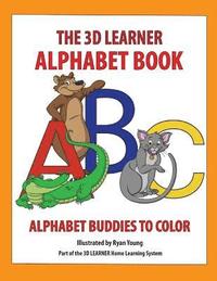 bokomslag 3D Learner Alphabet Book: Alphabet Buddies to Color