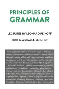 bokomslag Principles of Grammar