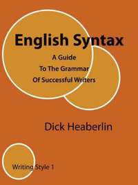 bokomslag English Syntax