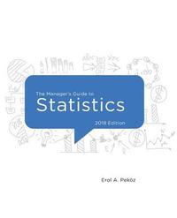 bokomslag The Manager's Guide to Statistics, 2018 edition