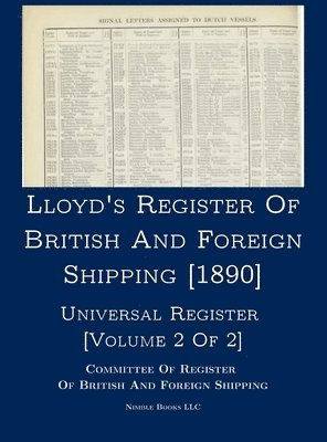 Lloyd's Register of British and Foreign Shipping [1890] 1