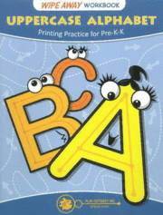 bokomslag Uppercase Alphabet Wipe Away Workbook