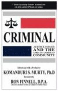 Komanduri S. Murty - Criminal Justice Issues and the African-American Community, Häftad