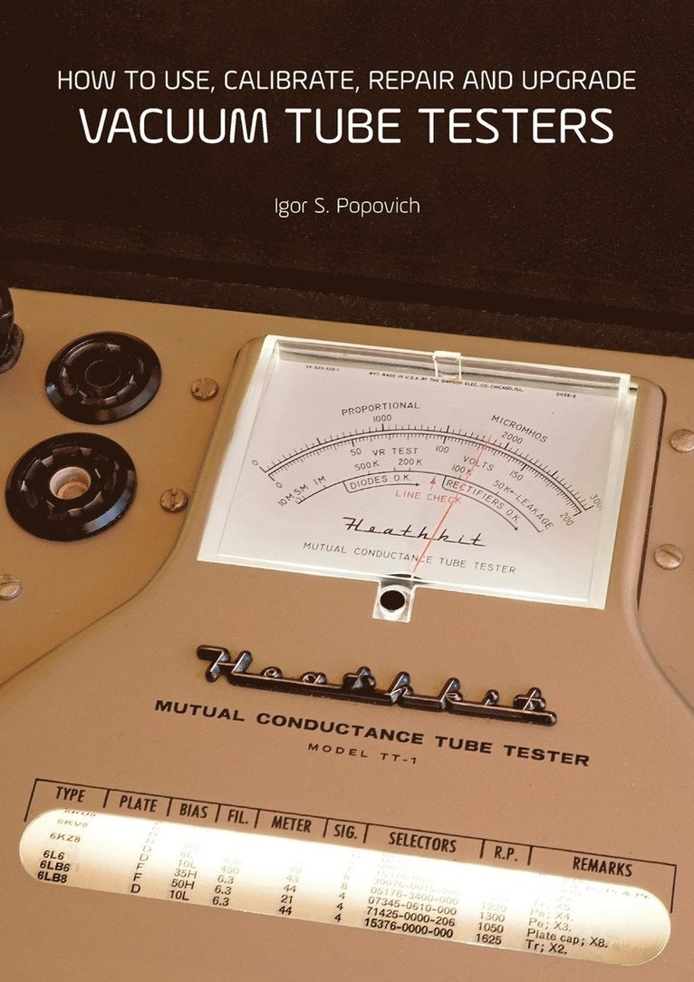 How to Use, Calibrate, Repair and Upgrade Vacuum Tube Testers 1