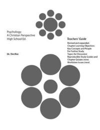 bokomslag Psychology: A Christian Perspective. High School Edition (Teachers' Guide)