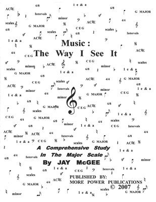 bokomslag Music: The Way I See It: A Comprehensive Study In The Major Scale